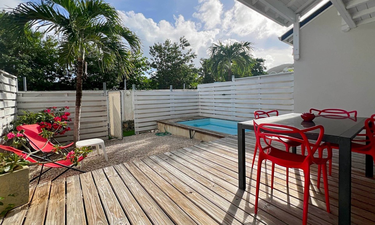 French Cul de Sac Apartment | Mango Rouge, 2 bdr and private pool