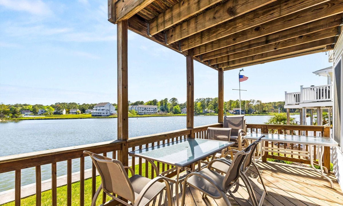 Ocean Pines House | Manklin Creek Retreat | Water Views + Boat Dock
