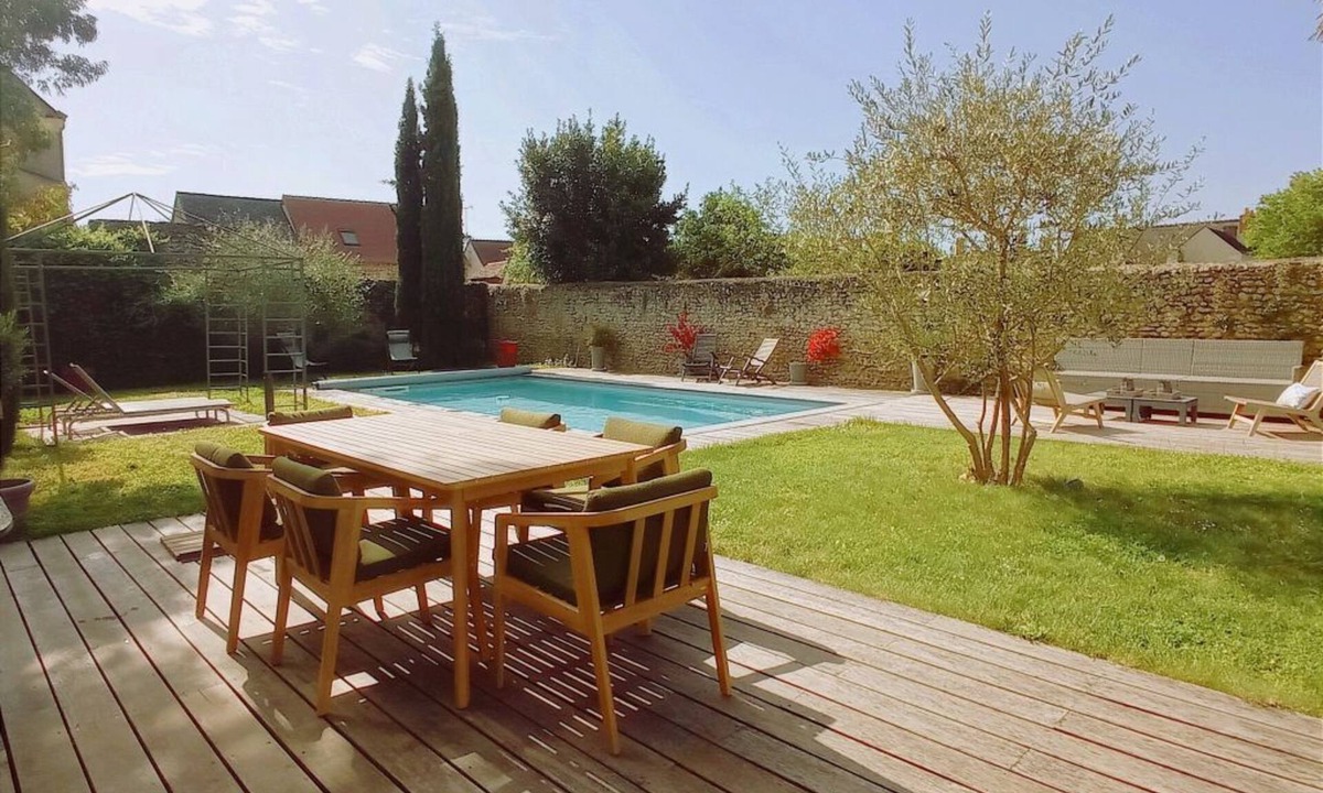 Saint-Martin-le-Beau House | Manoir de la Bergeronnerie, 5 bdrm, sw pool, 10 Km from AmboisenLong weekend
