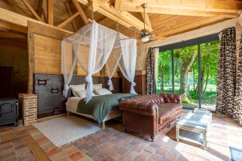 Joue-les-Tours Cabin | Manoir de la Mazeraie lodge de luxe Loire Valley