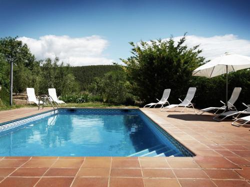 La Llacuna House | Mansion in La Llacuna with Pool & Mountain Views