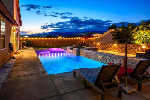 Desert Hot Springs House | #Marbella Lane - Desert Dream Pool Spa & Games