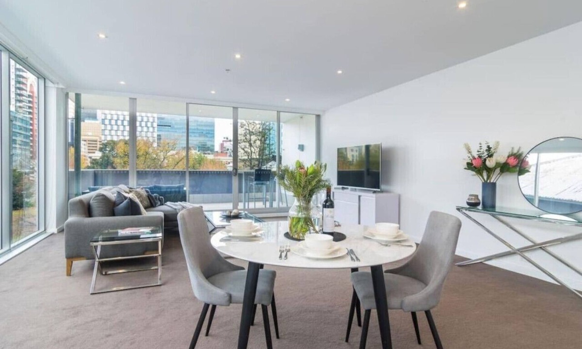 Adelaide Central Business District Apartment | Marble CBD Luxury 2 Bedroom Apt Pool & Parking
