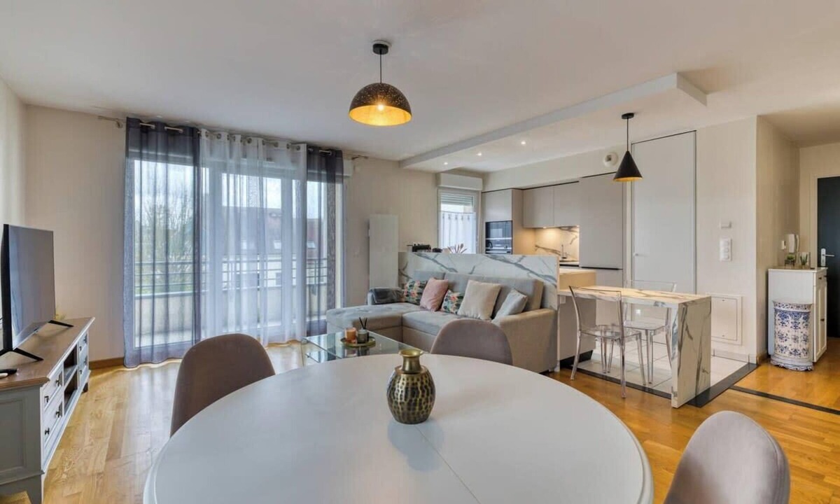Bois-Guillaume Apartment | Marie : superbe appartement avec balcon et parking
