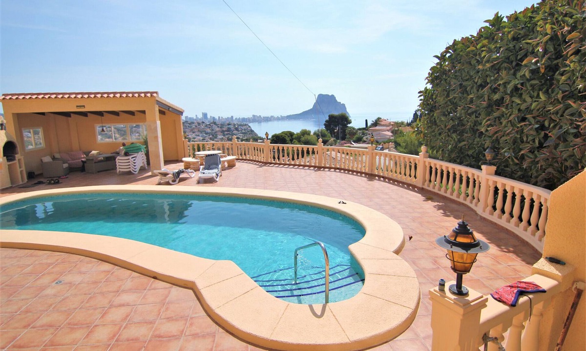 Calpe Villa | MARYVILLA0129-Gran Vista-Wifi y Parking Gratis.