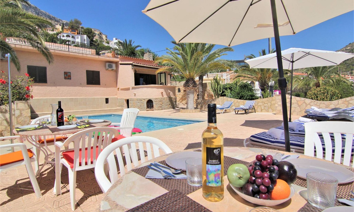 Calpe Villa | MARYVILLA0240-Gran Vista-Wifi y Parking Gratis.
