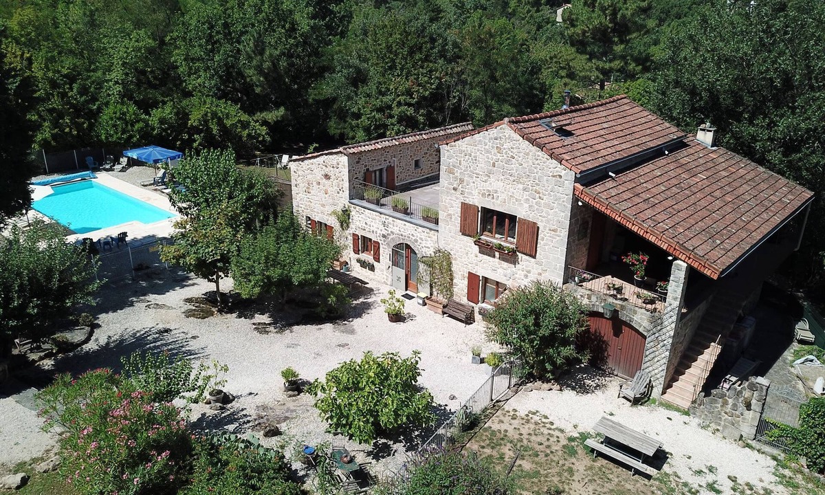 Largentiere Other | Mas en Pierre Avec 4 Logements Indépendants et Piscine