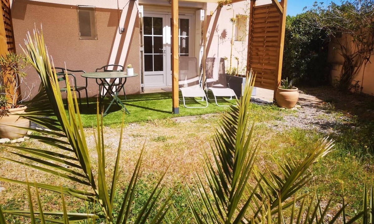 Argeles-sur-Mer Apartment | Mas Paret Studio with terrace mountain view in 1ha property