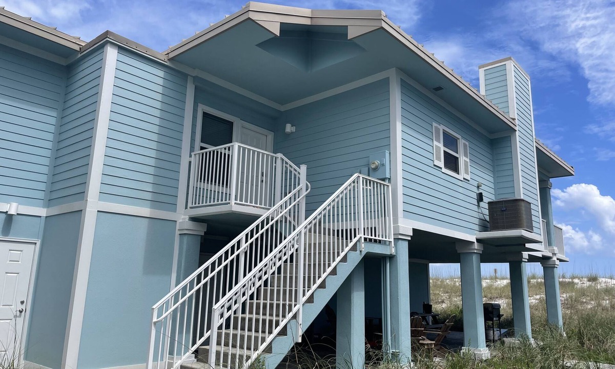 Pensacola Beach House | MAY AVAILABILITY! Beach Front/First Row on Gulf. 2B/2B. Next to Dune Crossover.