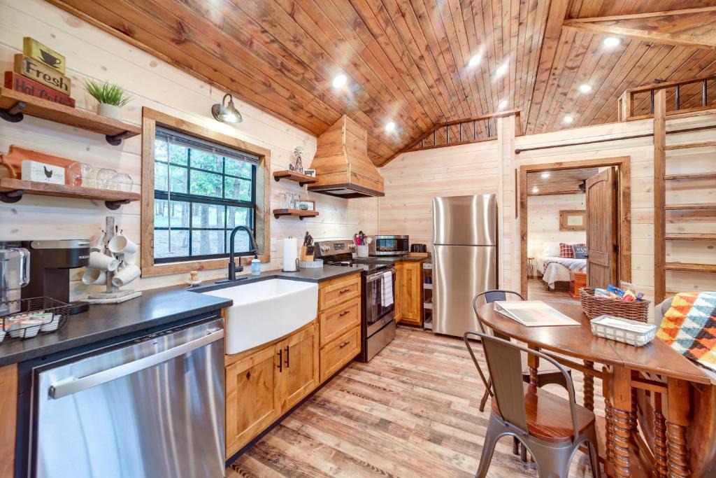 Blocker House | McAlester Vacation Rental w/Private Hot Tub