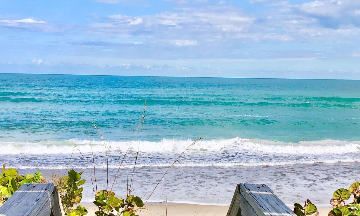 New Melbourne Beach Condo | Melbourne Beach Beachfront, Oceanfront nearly secluded Beach Unit A
