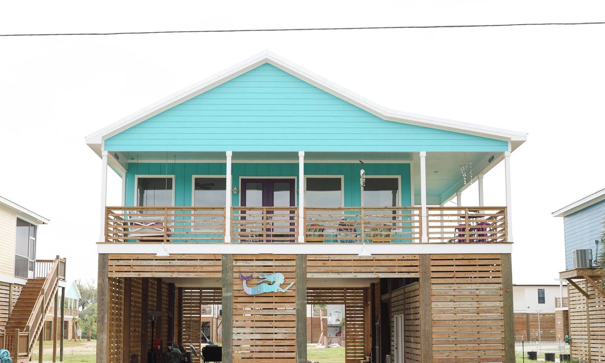 Mississippi City House | Mermaid Cove steps from beach. Hot Tub!