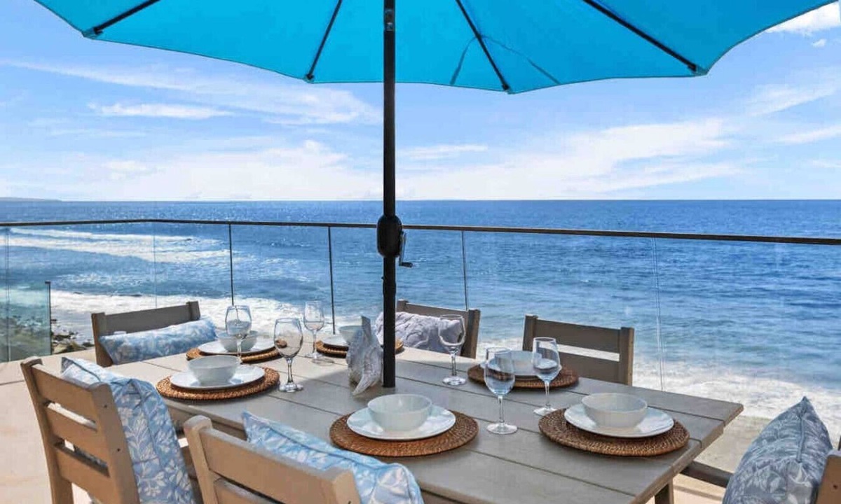 South Oceanside House | Mesmerizing Oceanfront Views, Beach Bon Fire Ring