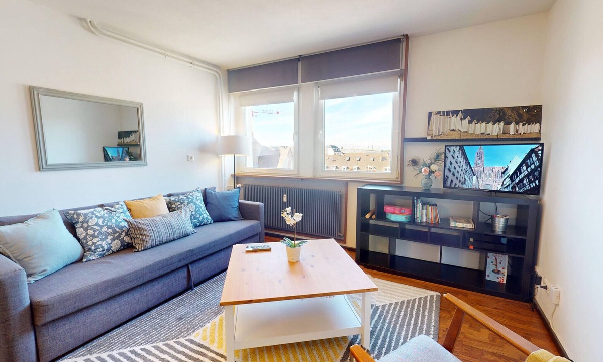 Strasbourg Apartment | Meublé du Faubourg avec Balcon proche gare et peti