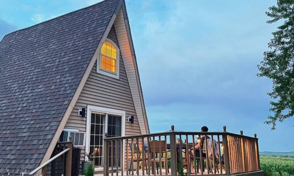 Elizabeth Cabin | 🏠 Mid-Century A-Frame Near Galena | Stargaze | Couples Retreat | 1 Bed/1 Bath