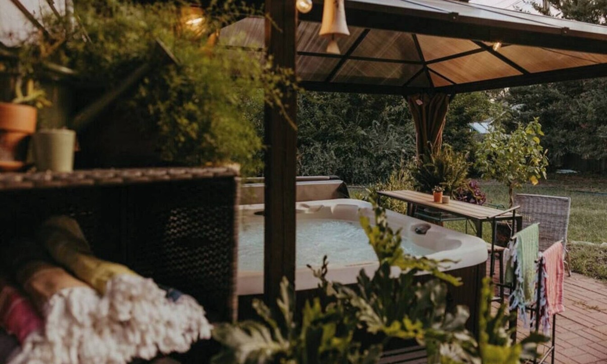 Wichita House | Mid-Century Charmer: Hot Tub, Stocktank Pool, Firepit, & Vintage Camper