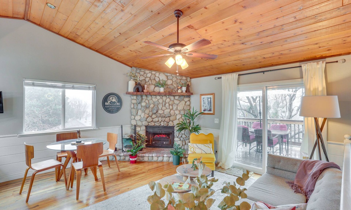 Crestline Cottage | Mid-Century Mod Cottage, Steps to Lake Gregory!