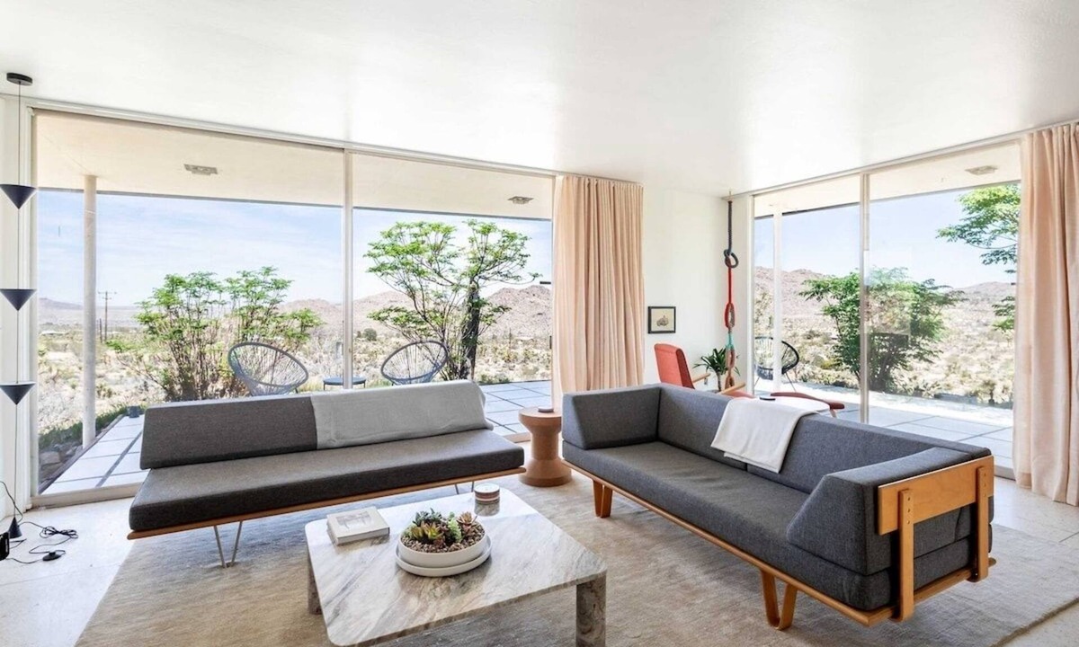 Joshua Tree Highlands House | Midcentury Oasis on 5 Private Acres Near Park