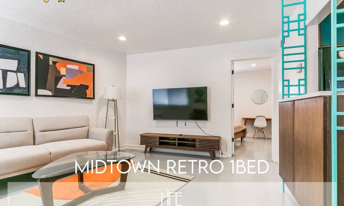 Central Oklahoma City Apartment | Midtown Retro 1 Bed Apt
