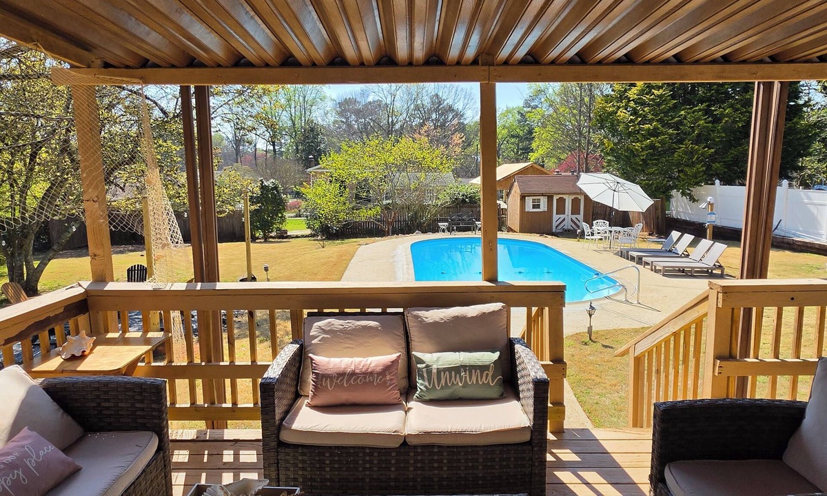 Stone Mountain House | Midweek Escape w/Pool-Perfect for Relaxation & Remote Work