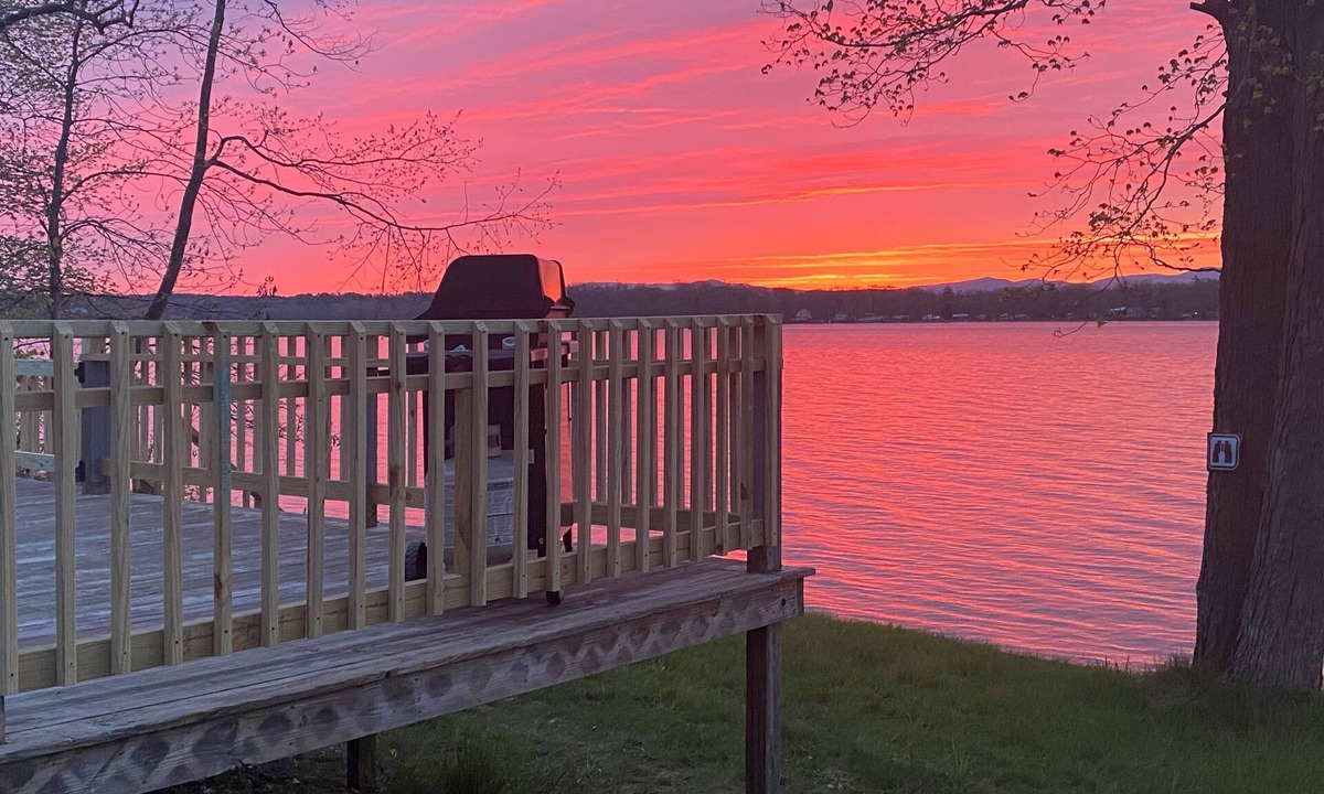 Crown Point House | Million dollar views and privacy on Lake Champlain Pets Welcome
