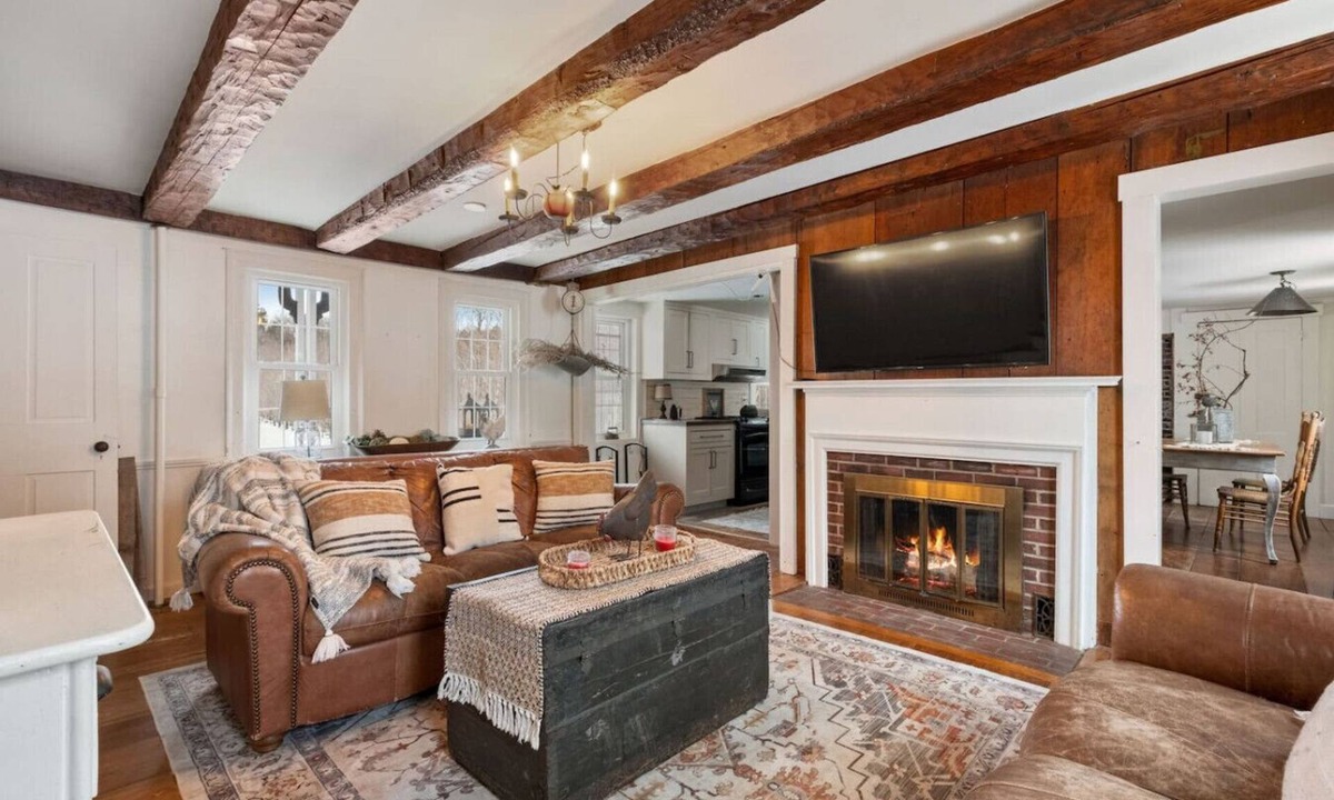 Gilmanton Condo | Mini Cows, Trails & Cozy Porch