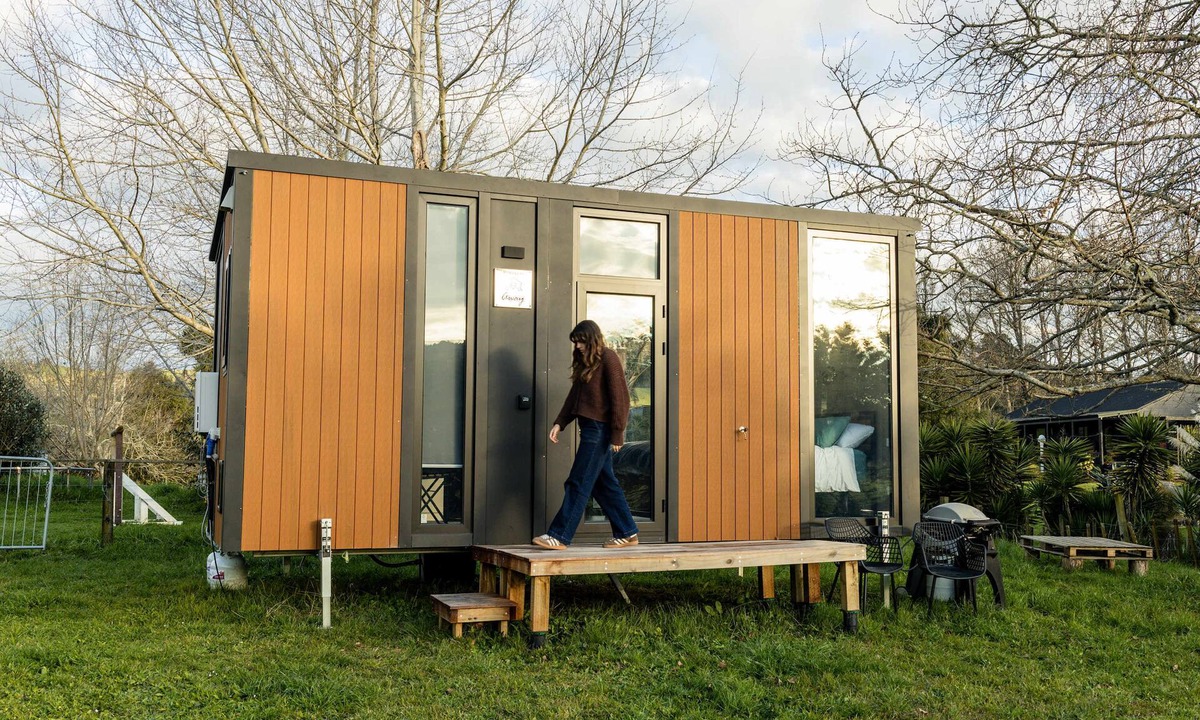 Waihi House | Misty Mountain View by Tiny Away