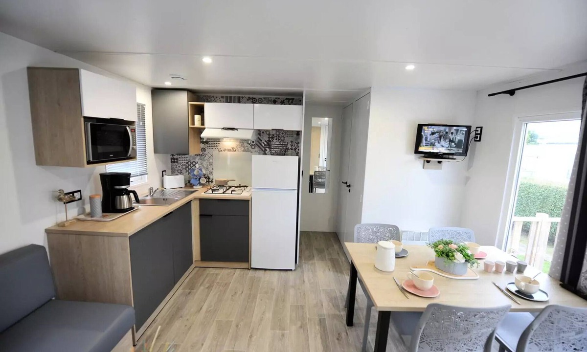 Les Moeres House | Mobil-home Confort Plus 3 bedrooms - Between 30 and 35 m² -5years 6 persons