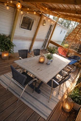 Fourmies Other | Mobil-home rénové tout confort, terrasse couverte, climatisation, arrivée autonome