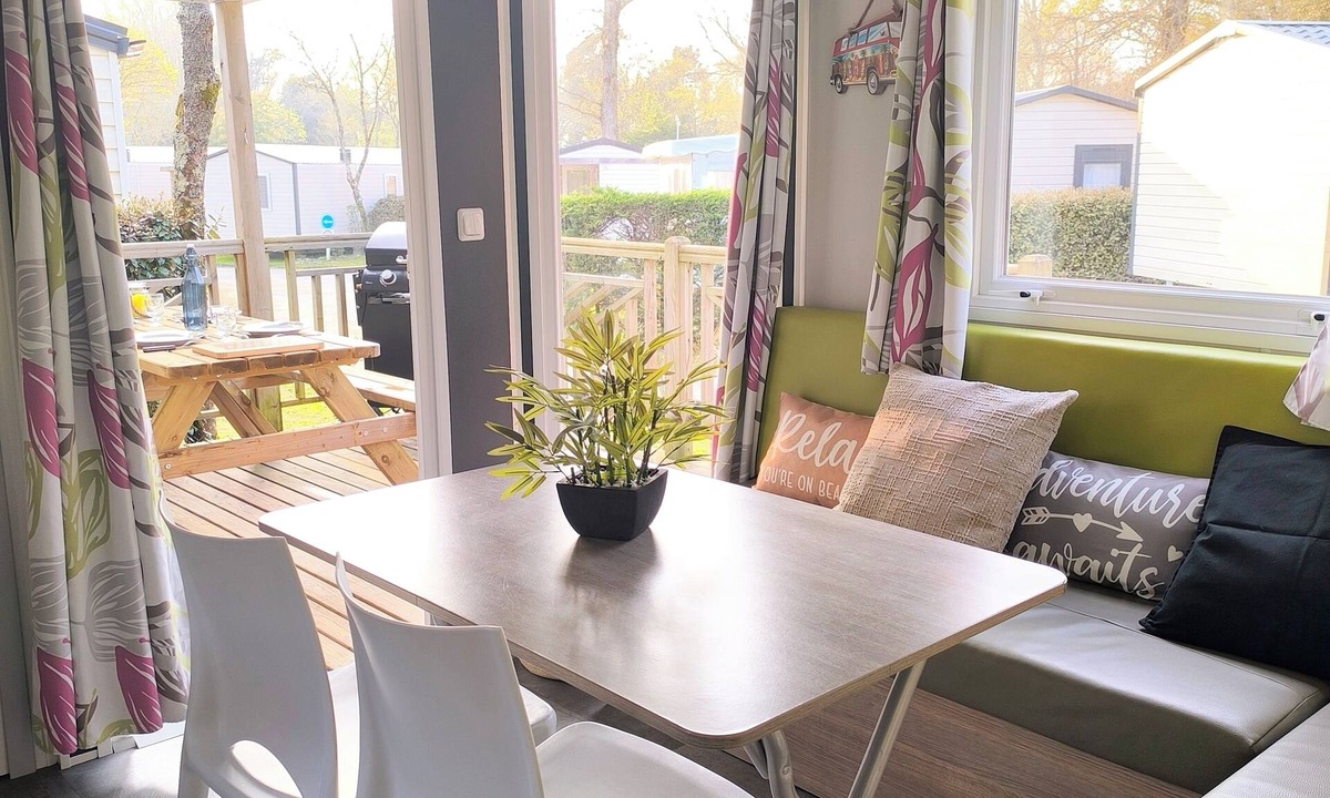 Saint-Hilaire-de-Riez House | Mobile-home 6 pers air-conditioned 🌴 Terrace, BBQ & linen included