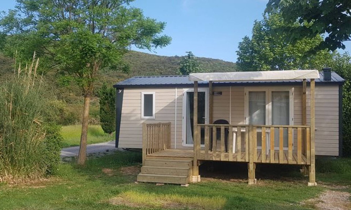 Saint-Maurice-d'Ibie House | Mobile home for 6, terrace in Ardèche