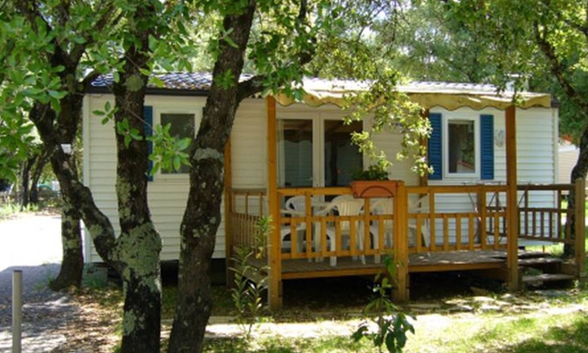 Saint-Maurice-d'Ibie House | Mobile home 6 pers with terrace