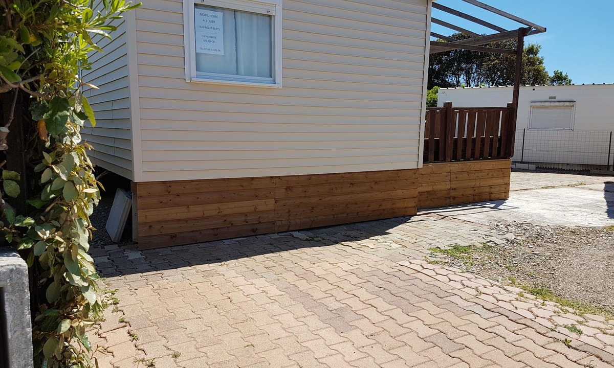 Les Ayguades House | Mobile home 3 bedrooms 50m from the beach