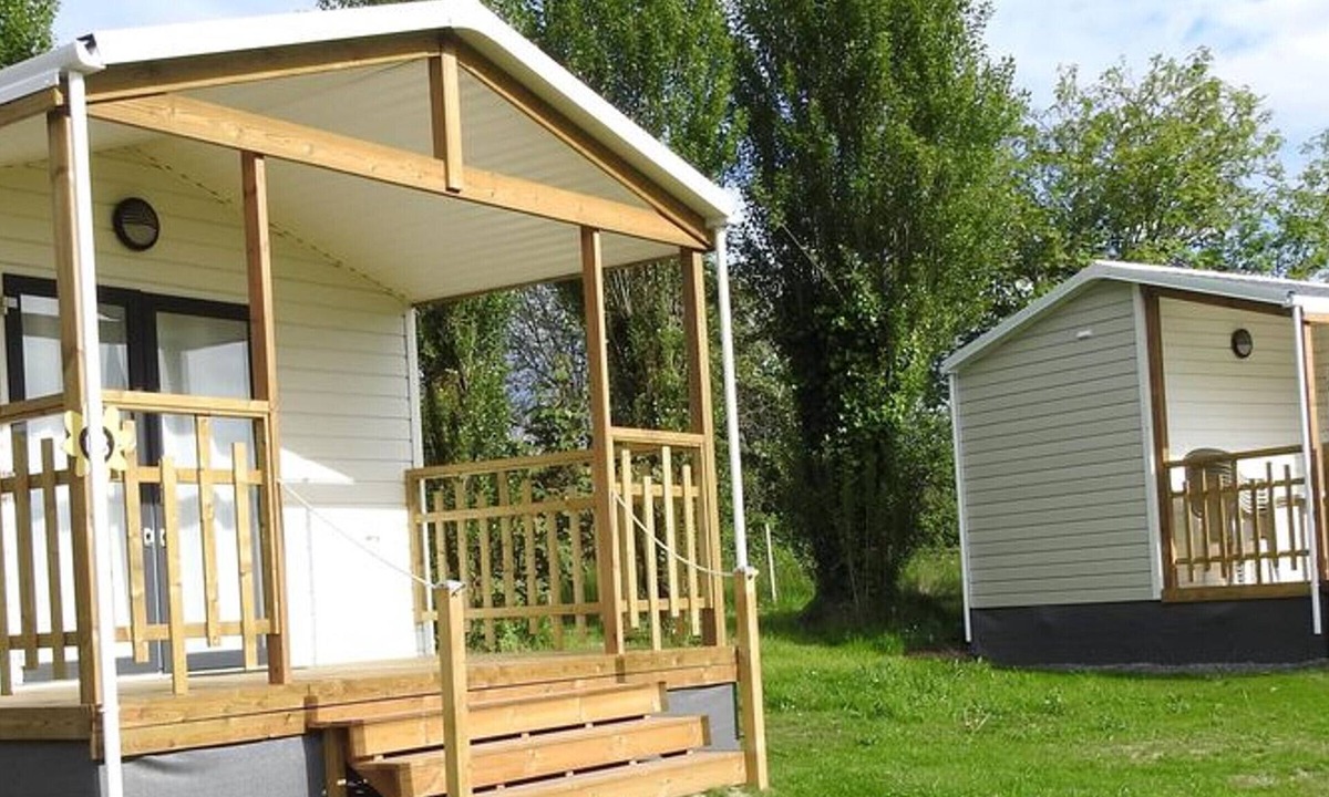 Le Grez House | Mobile home 4 pers, terrace, equipped kitchen