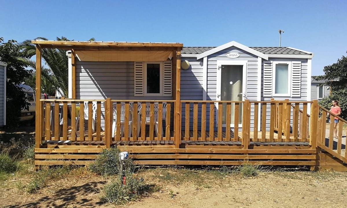 Port-la-Nouvelle House | Mobile Home 5 people with air conditioning and heating. 2 bedrooms.