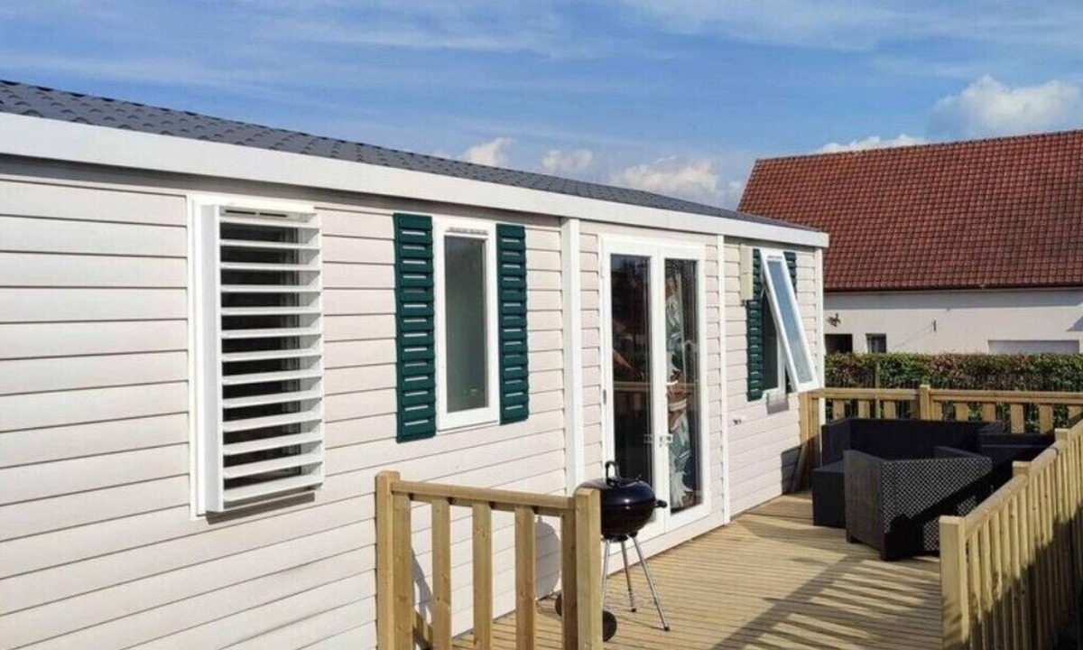 Biville-sur-Mer House | Mobile home 6 people "NJÖRD"