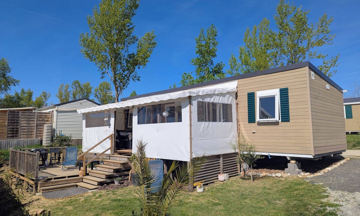 Saint-Papoul House | Mobile home Appolon Riviera air-conditioned 6/8 persons