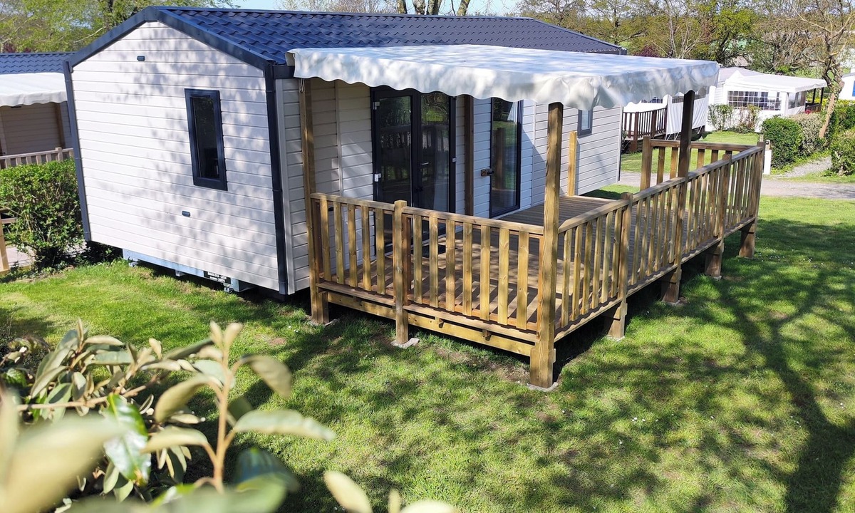 Ferel House | Mobile Home COMFORT "Bahia" near Pénestin - Les Rives de Vilaine Campsite* (France)