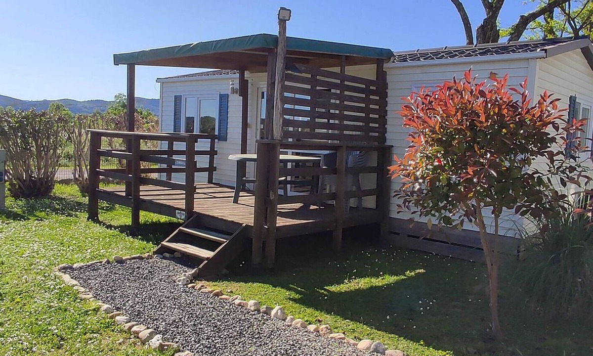 Massillargues-Attuech House | Mobile home for 4 with terrace in Anduze