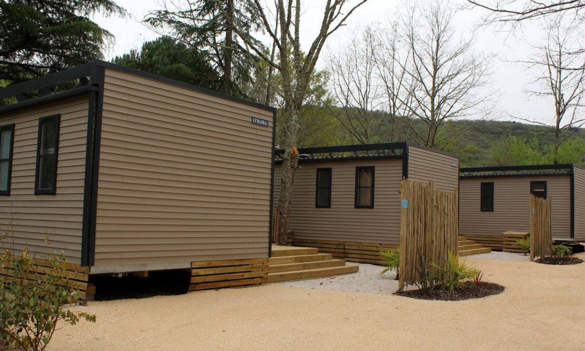 Saint-Cirq-Lapopie House | Mobile home with AC - 6 guests