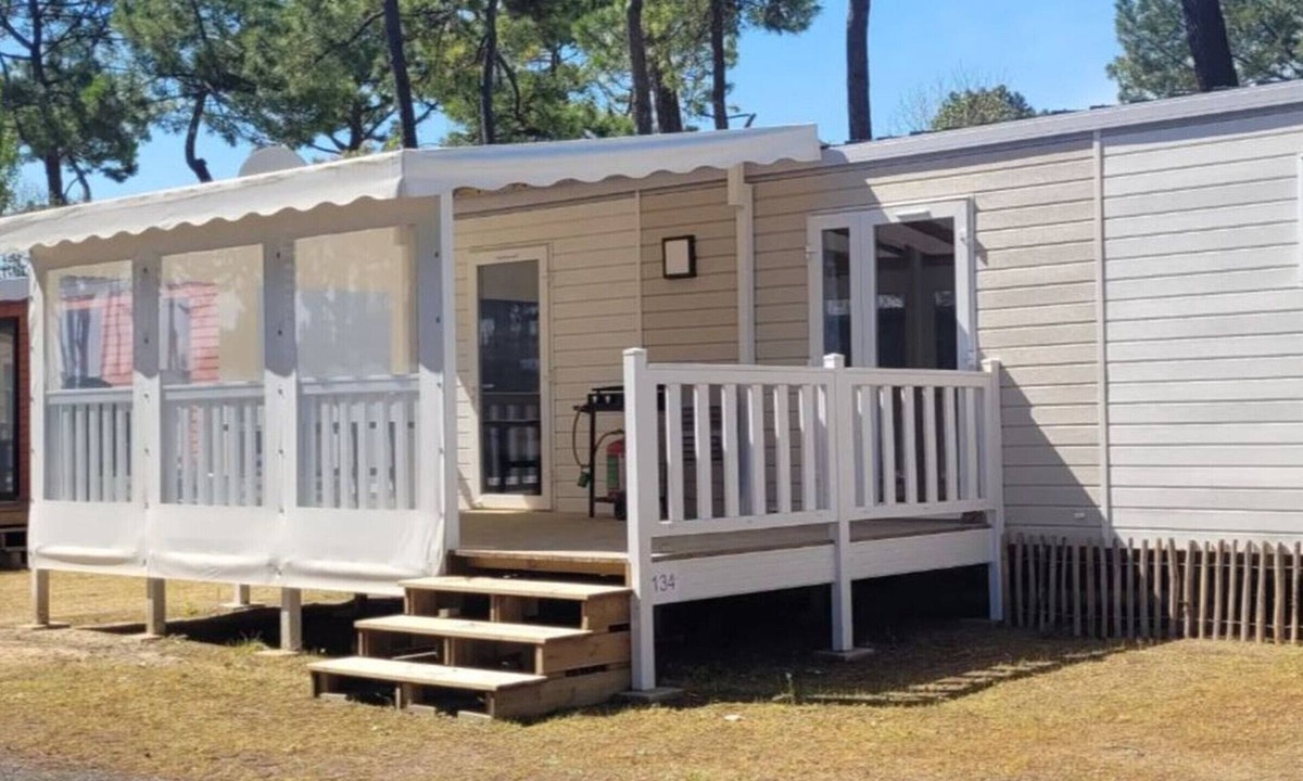 Saint-Jean-de-Monts House | Mobile Home 34m² with Terrace - 2 Bedrooms, Sleeps 4