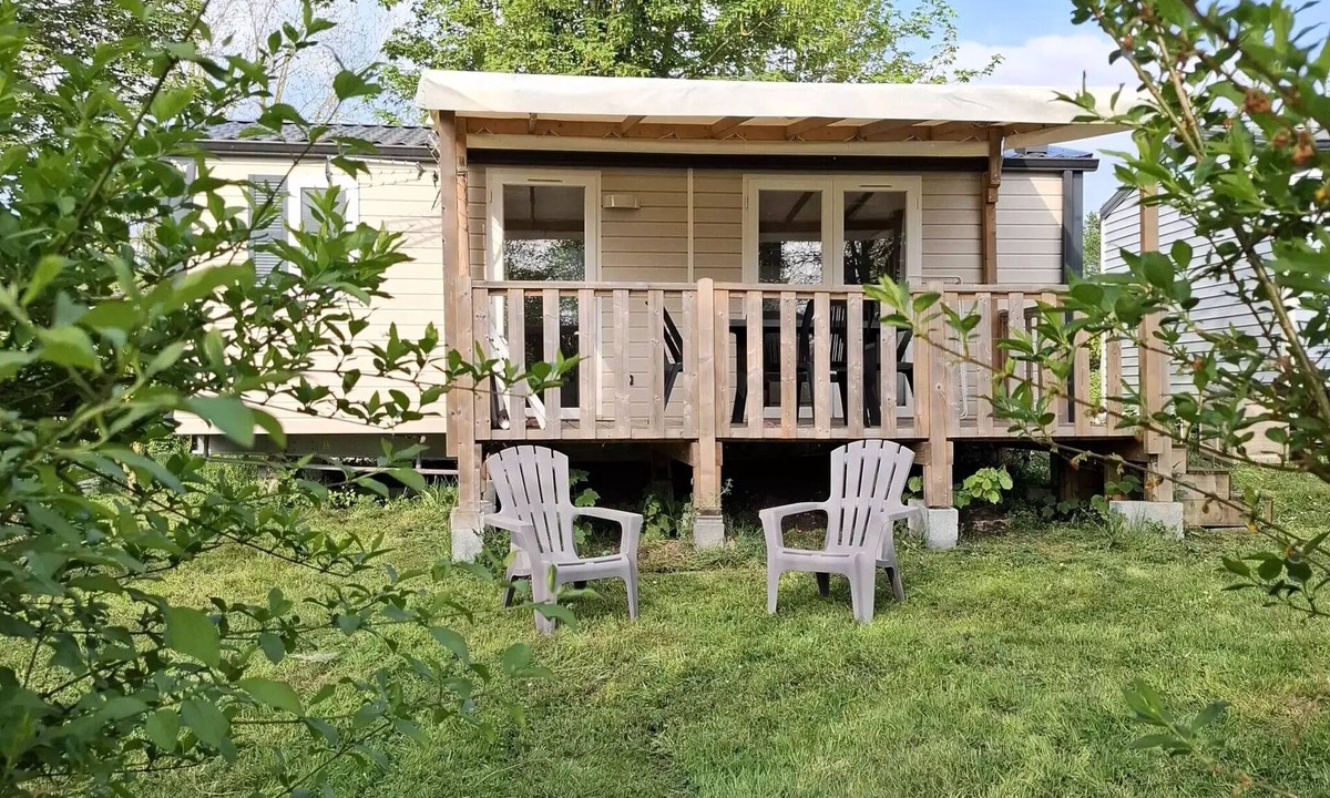 Long House | Mobile home LE JONC Plot 14- 2 Schlafzimmer 4 Personen