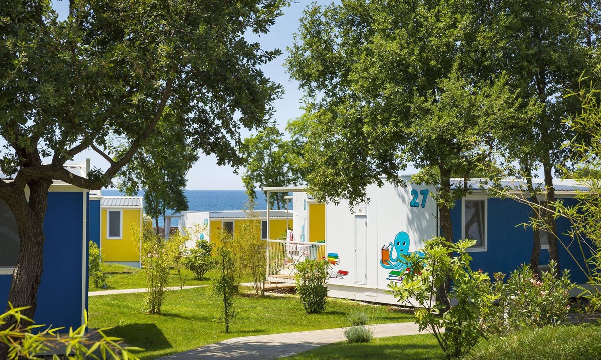 Mareda House | Mobile home Mirami in Aminess Maravea Camping Resort near Novigrad, with pools
