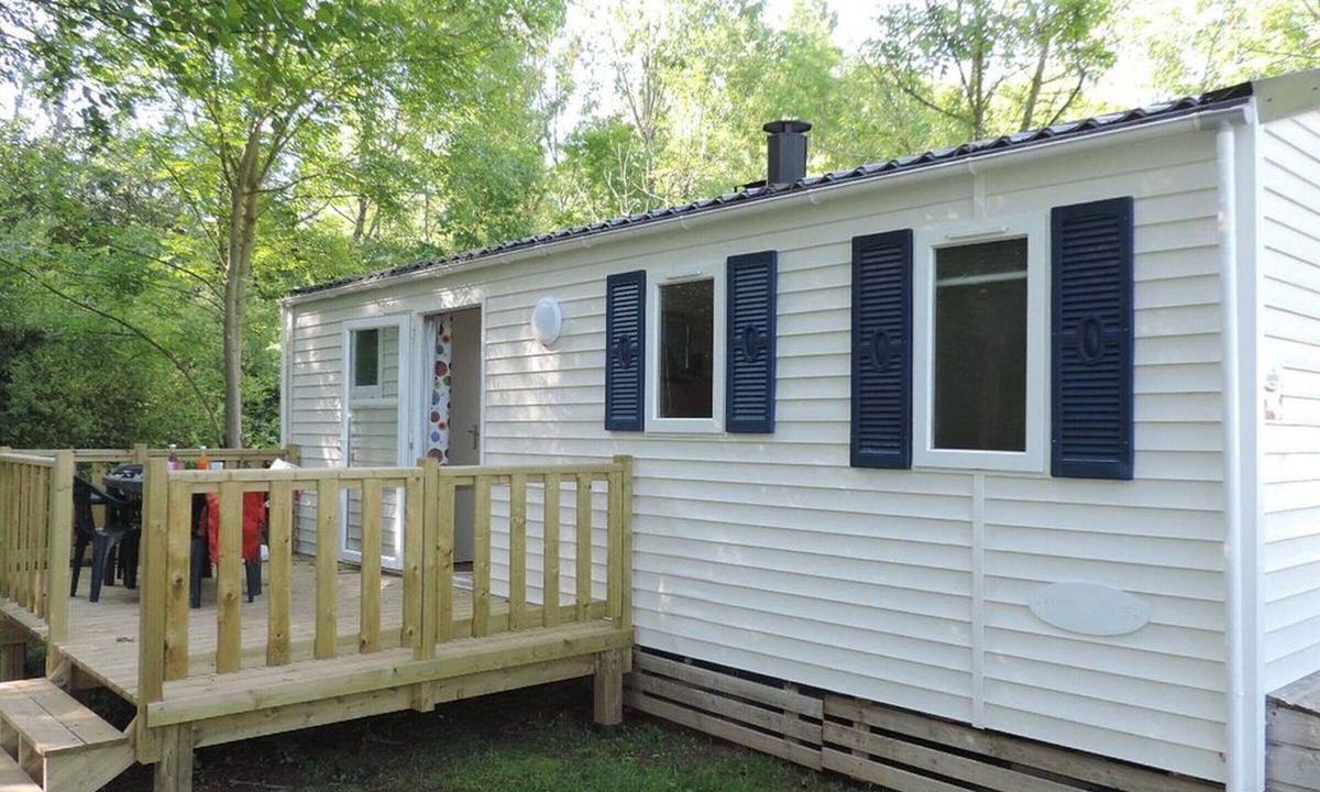 Illiers-Combray House | Mobile Home with Terrace for 4 People