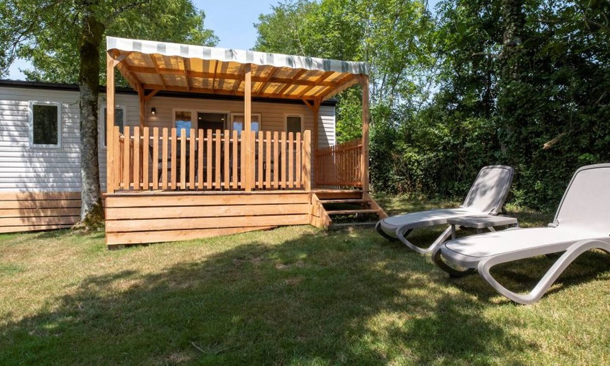 Verruyes House | Mobile home with terrace - 6 guests