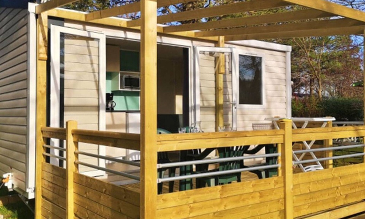 Collias House | Mobile Home with Terrace in Collias for 2 People
