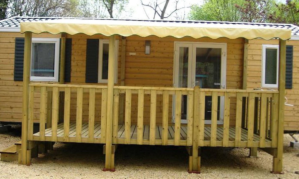 Salavas House | Mobile Home with Terrace in Salavas