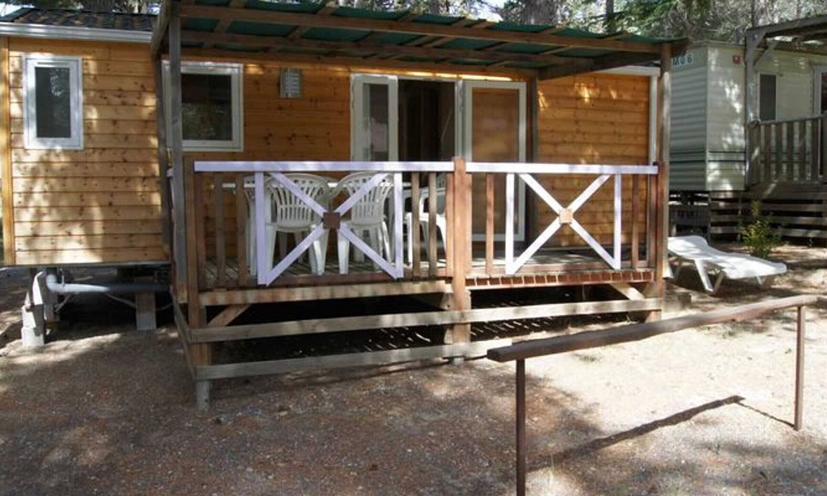 Sournia House | Mobile Home with Terrace for 6 People