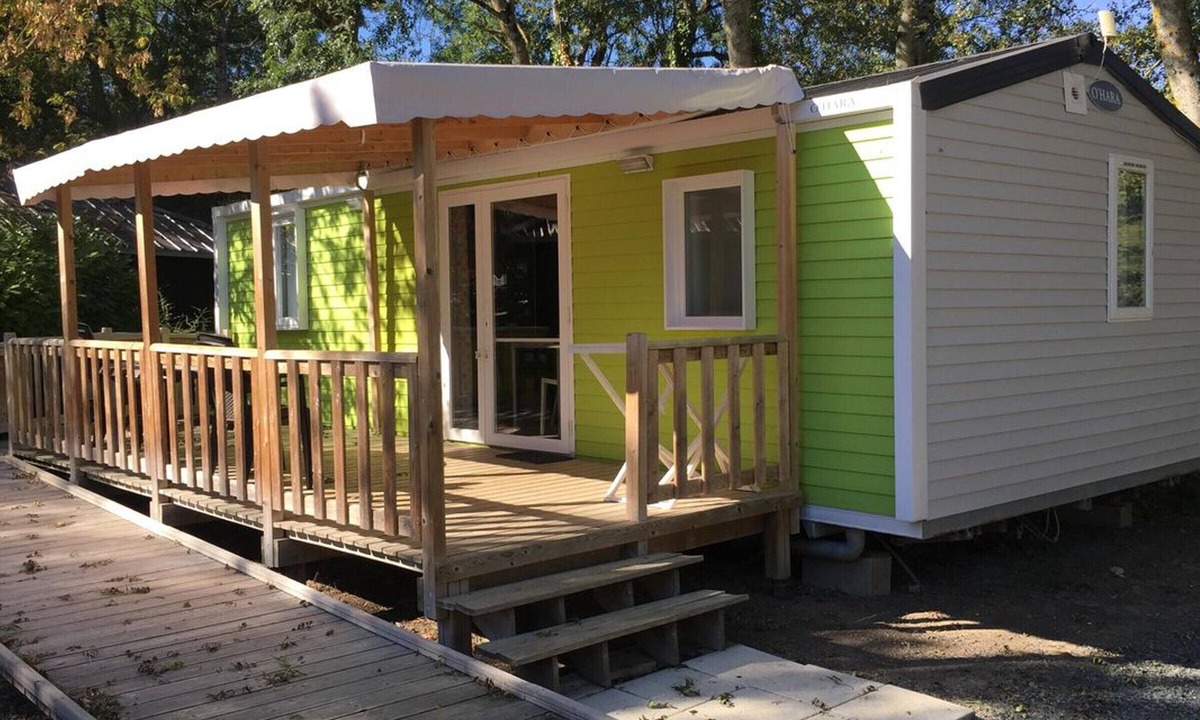 Luynes House | Mobile home with terrace for 2 people
