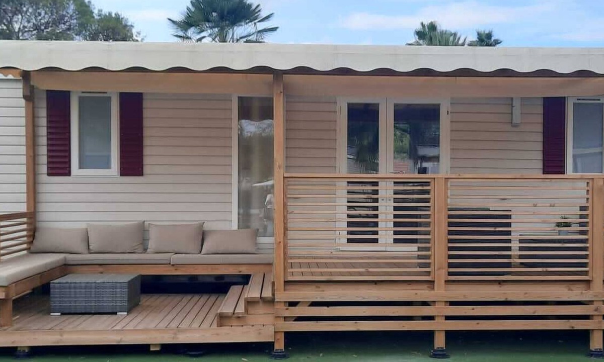 Vias House | Mobilhome de luxe 40 m2 3ch 2sdb air-conditioned